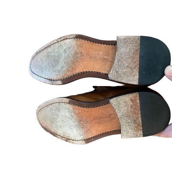 Johnston and Murphy Signature Series Brown Leather Loafer Size 8 Men’s - Picture 6 of 7